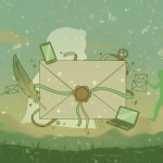 Firefly the envelope is too bright light in this image now. can you darken the shade just a l 193149