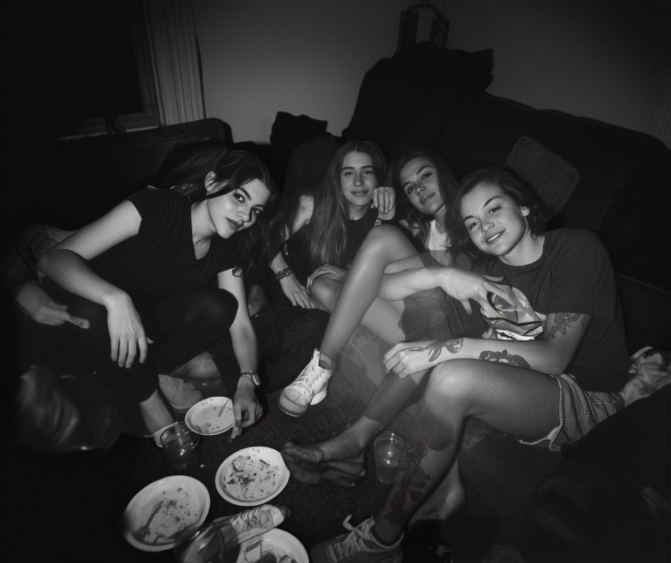 having people over cover