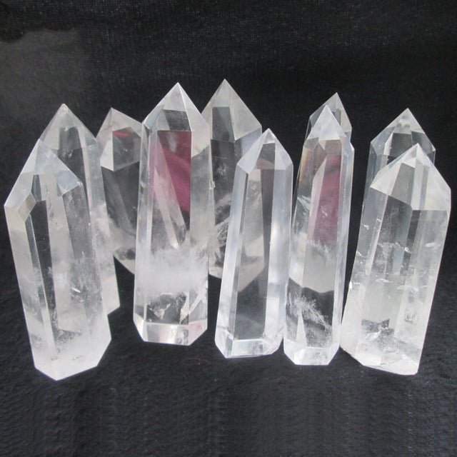 clear healing crystal